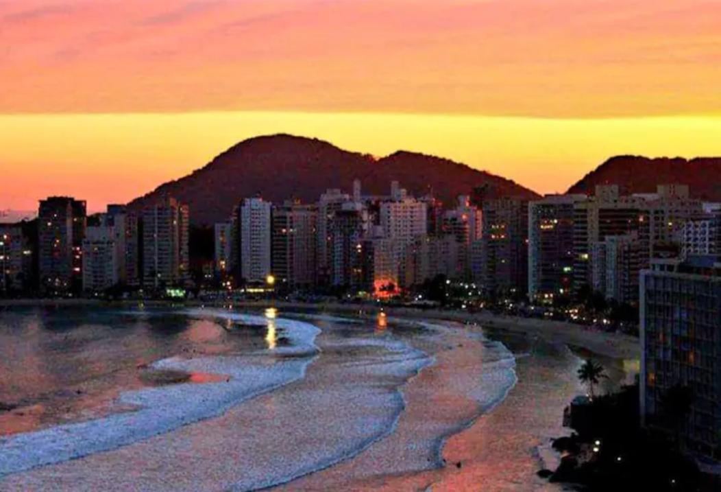 Ferienwohnung Apartamento Guaruja, Praia Asturias Aconchegante Exterior foto