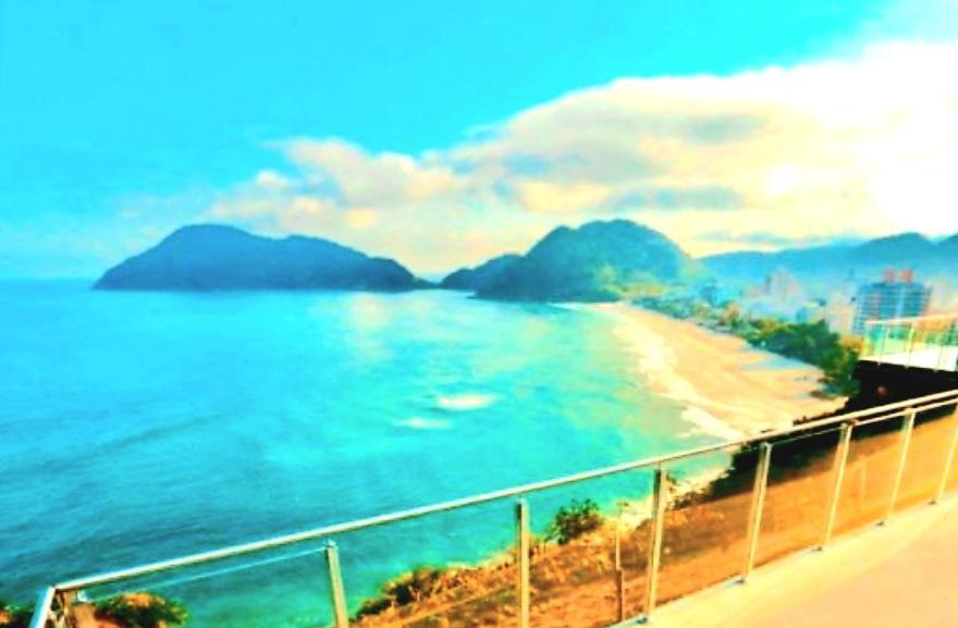 Ferienwohnung Apartamento Guaruja, Praia Asturias Aconchegante Exterior foto