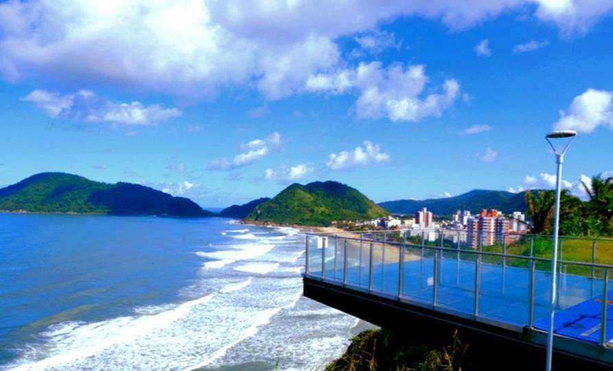 Ferienwohnung Apartamento Guaruja, Praia Asturias Aconchegante Exterior foto